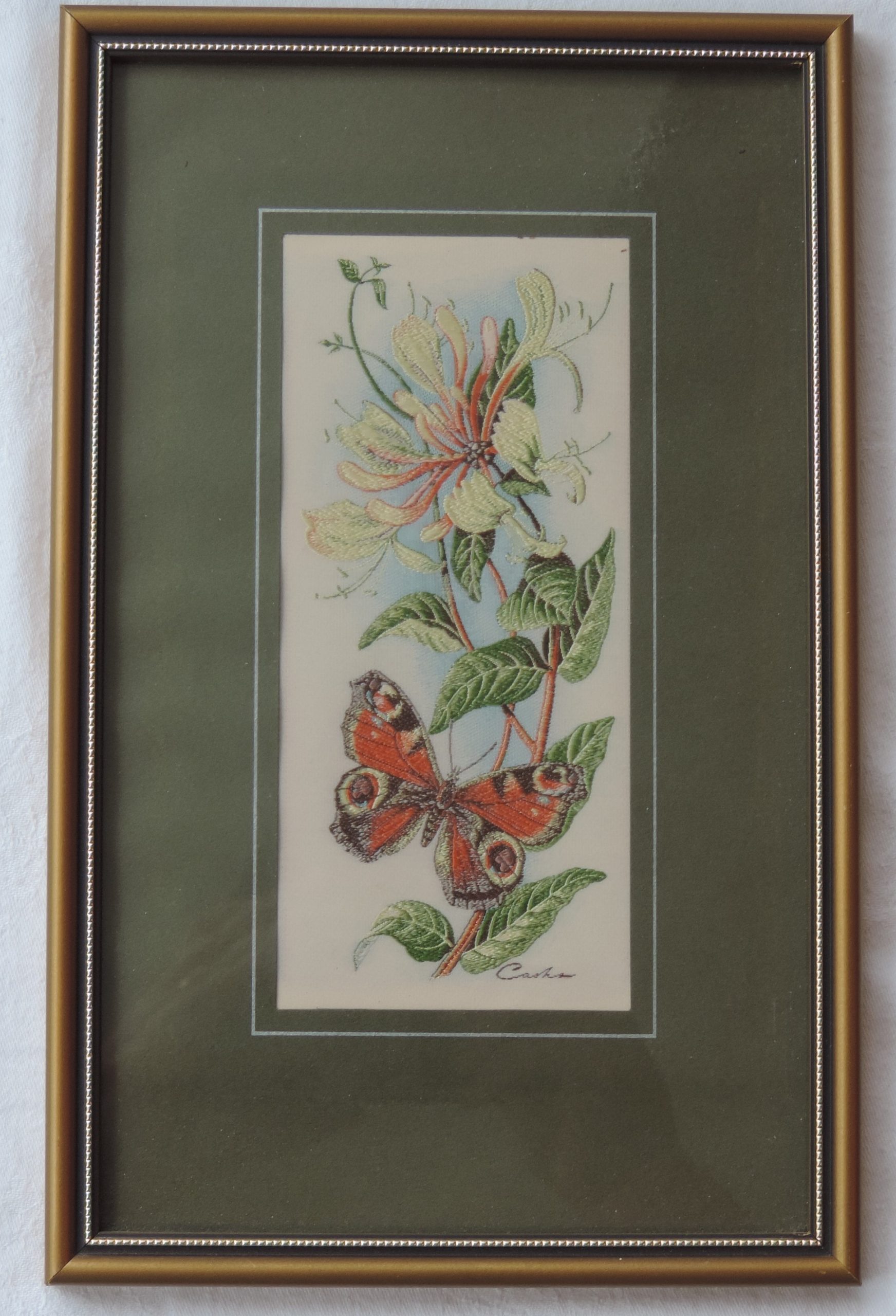 Cash’s of Coventry Woven Picture – Peacock Butterfly – Lime Tree ...